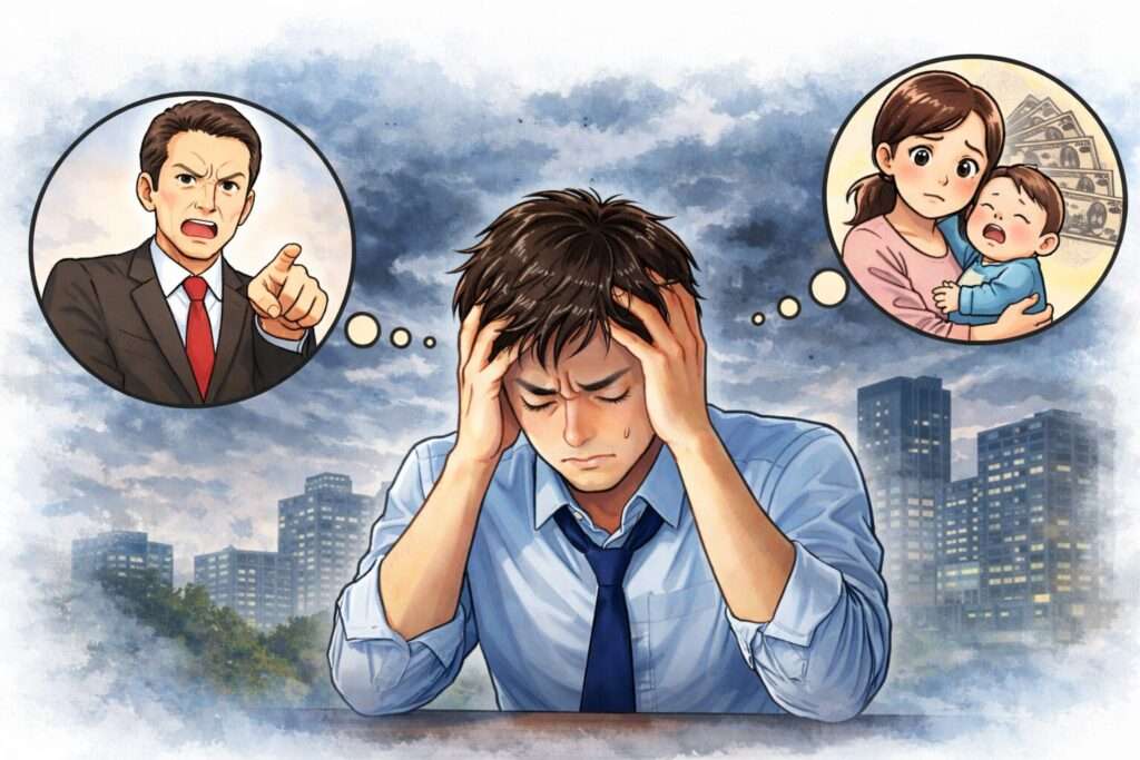 忙しいビジネスマンの悩み