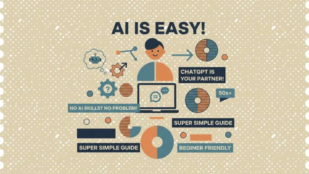 AIが苦手でも大丈夫！50代向け超かんたん入門（ChatGPTは“相棒”です）