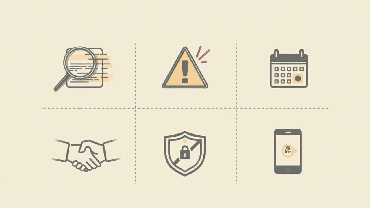 副業詐欺を避けるチェック項目