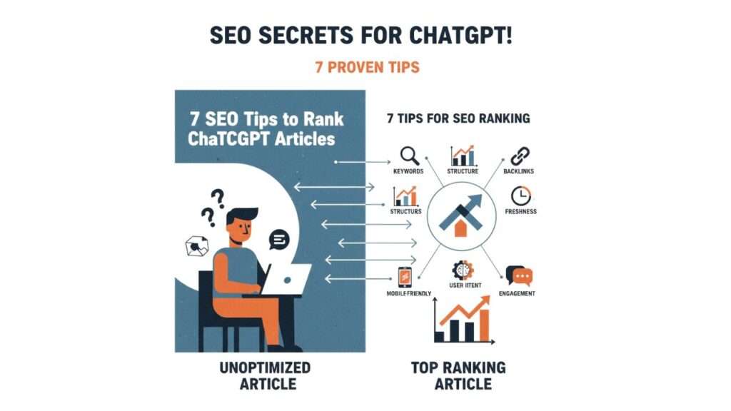 ChatGPTで書いた記事をSEOで上位化する7つのコツ