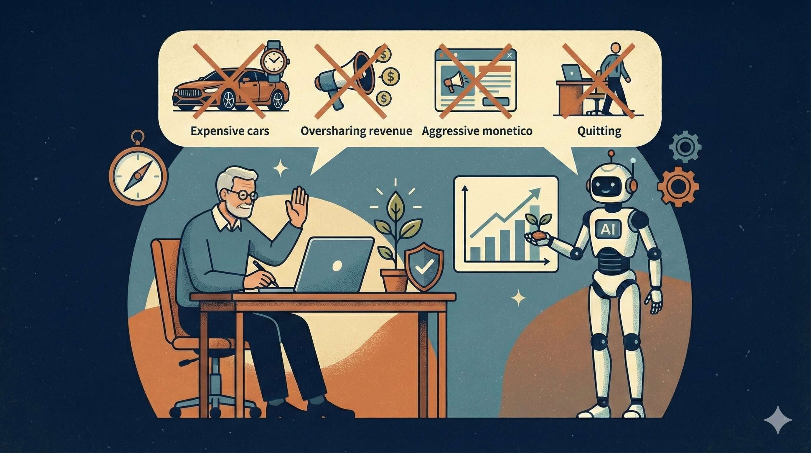 収益が出始めた時にやらないこと〜50代×AI×ブログで「静かに伸ばす人」が避けている行動〜