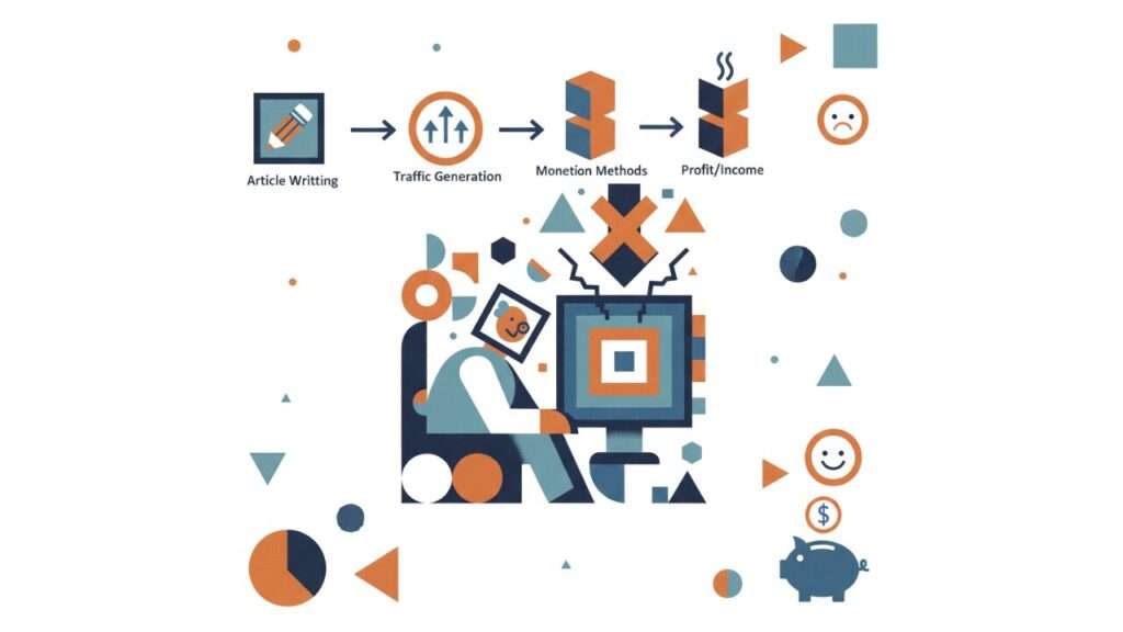 ブログで収益化する流れを図解